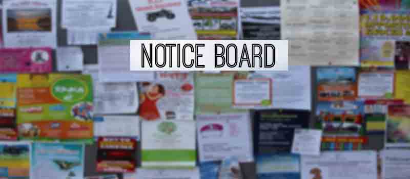 notice board